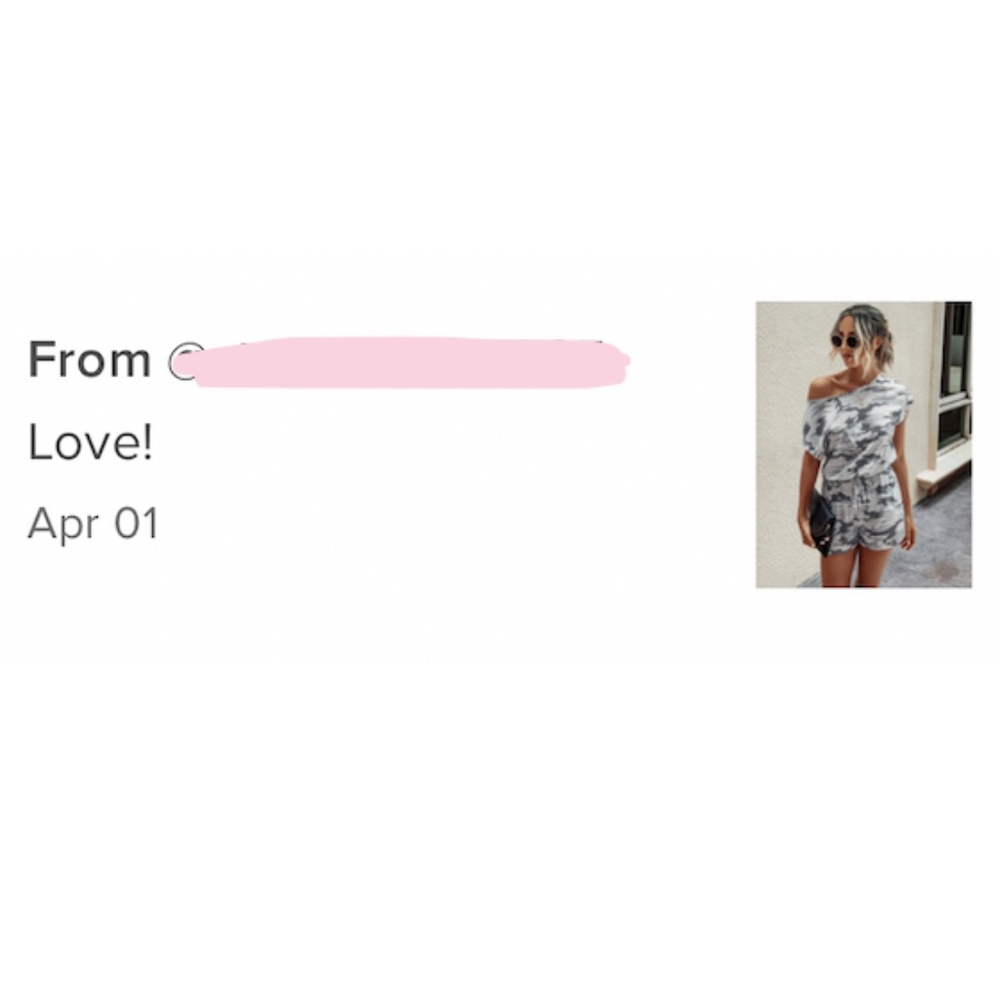 Camouflage Print Drawstring Short Romper - Picture 6 of 7
